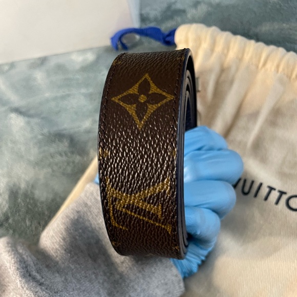 Black Monogram Canvas Reversible LV Initiales - Picture 6 of 10